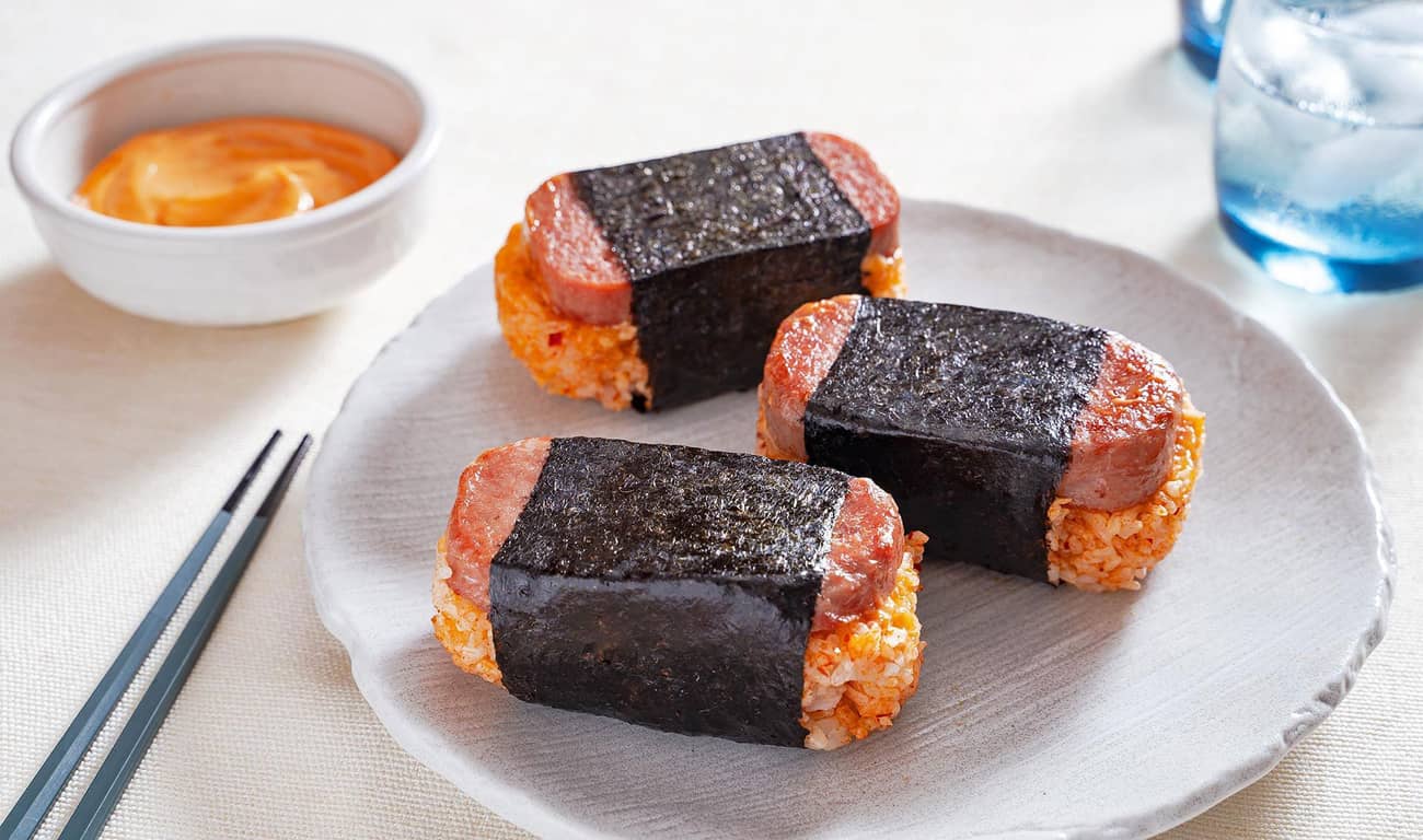 Spam Musubi with Spicy Mayo