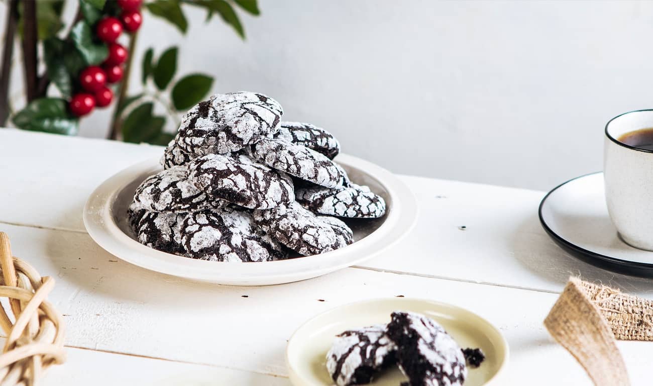 Hungry Pac-Inspired Chocolate Crinkles