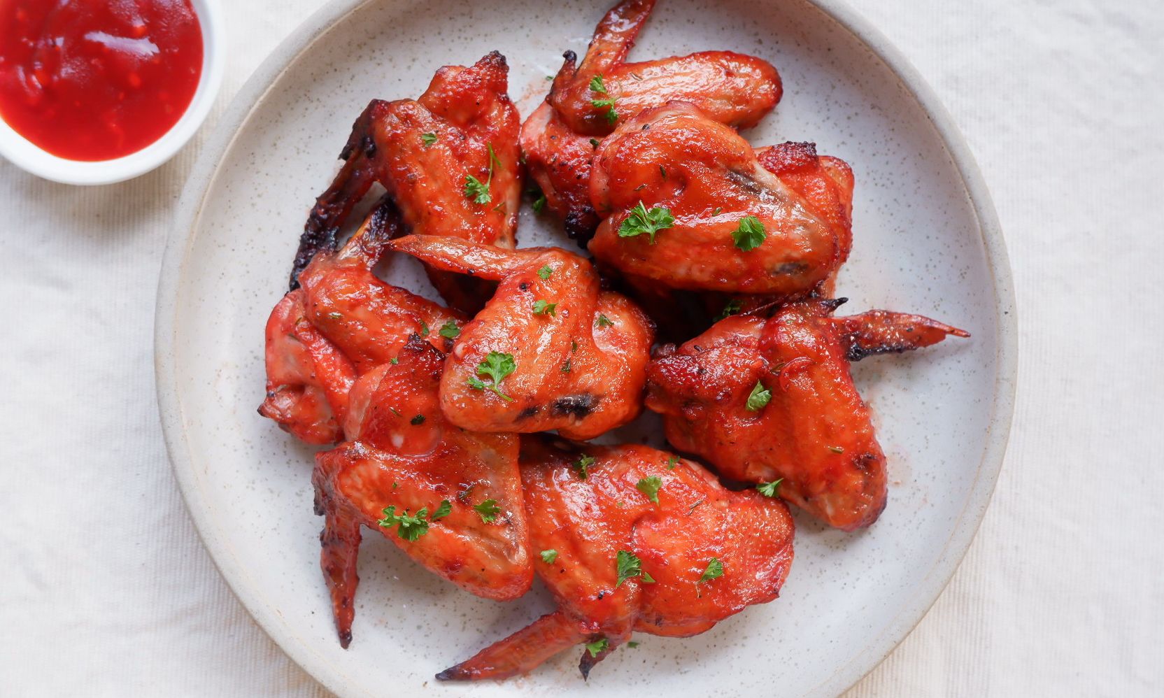 Banana Ketchup-Glazed Chicken Wings
