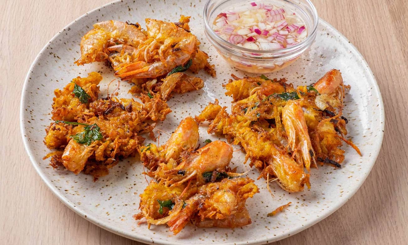 Shrimp Shell Okoy
