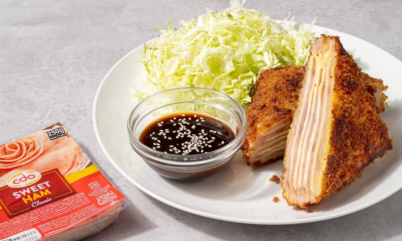 Sweet Ham & Cheese Katsu