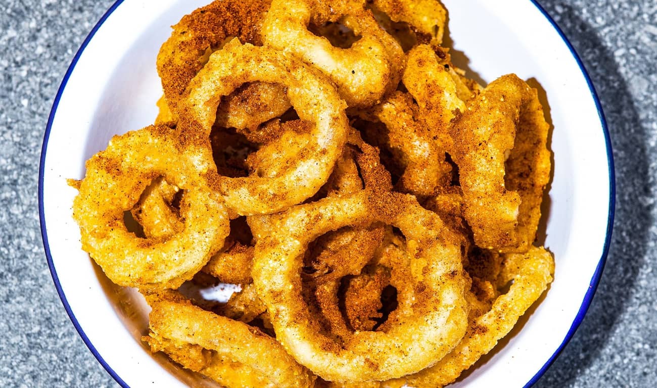 8cuts-Style Onion Rings