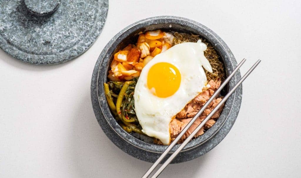 Jin’s Breakfast Tuna Bibimbap