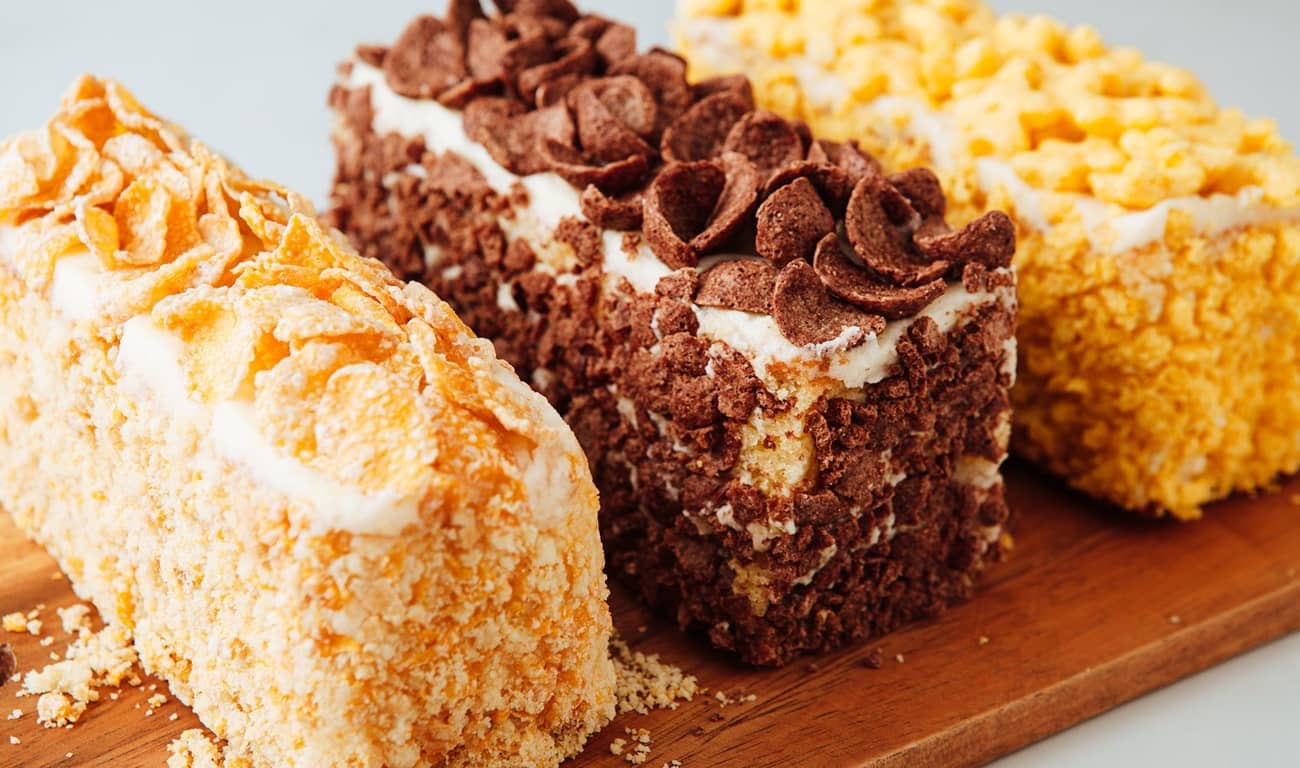 Milk and Cereal Cake