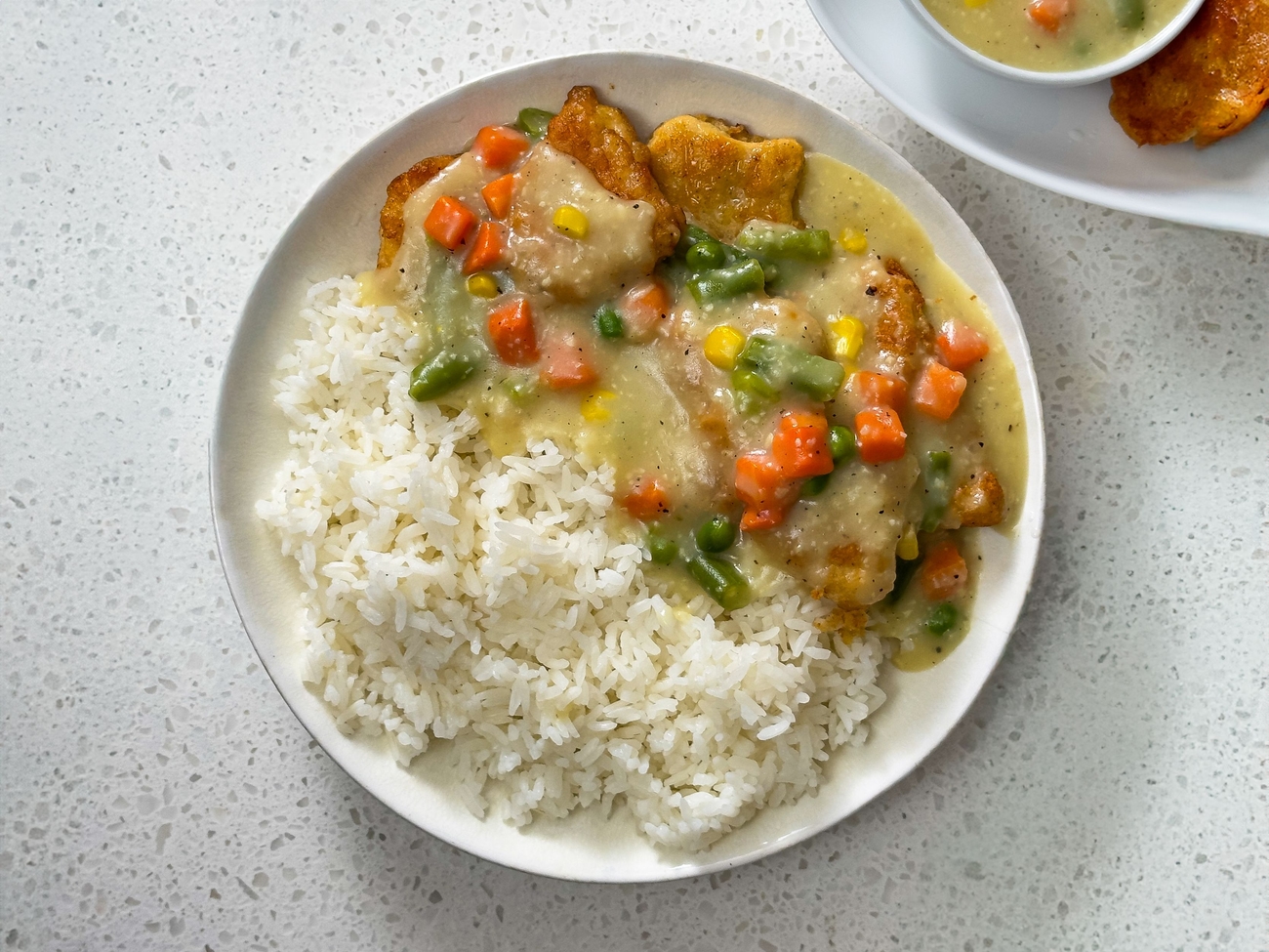 Chicken Nuggets A La King