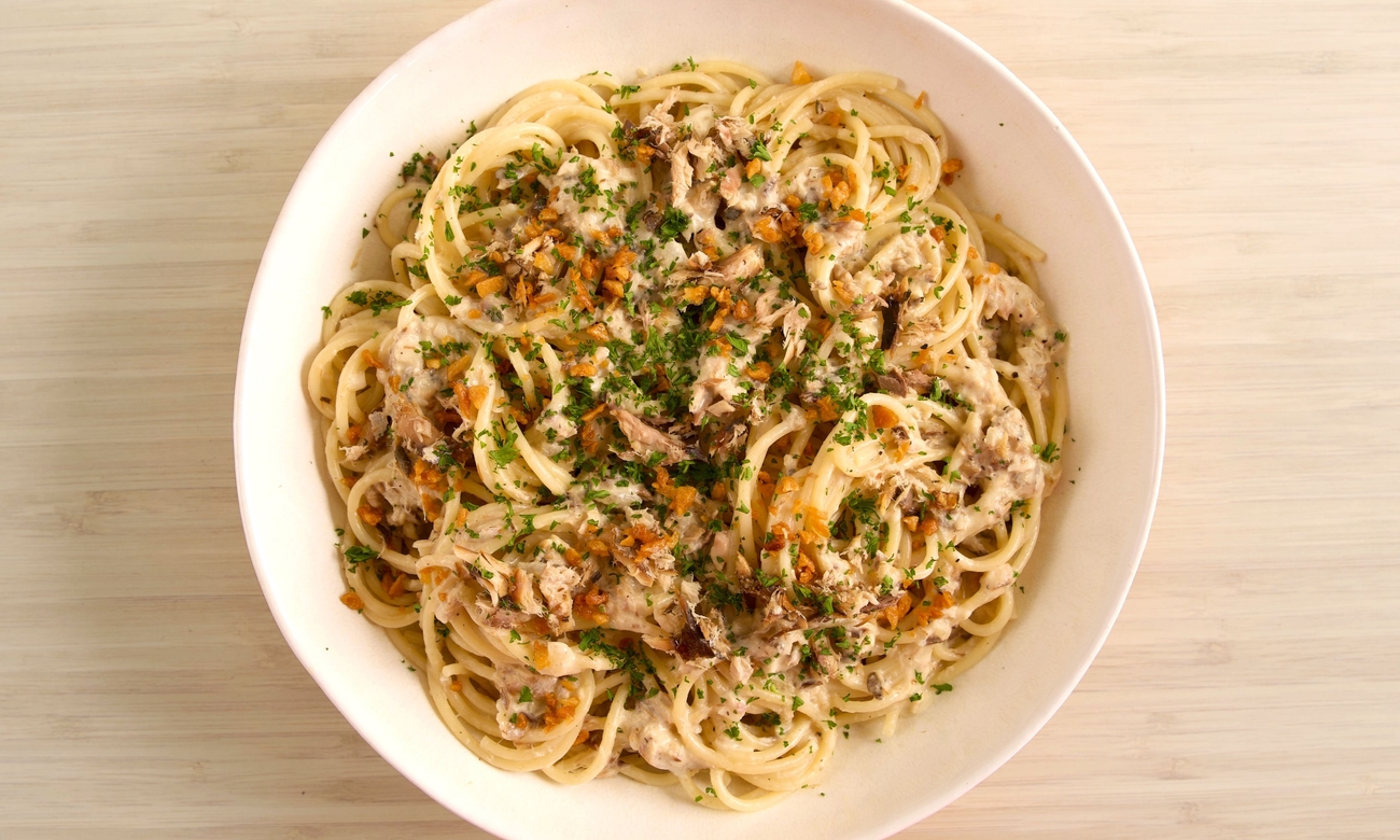 Creamy Tinapa Pasta