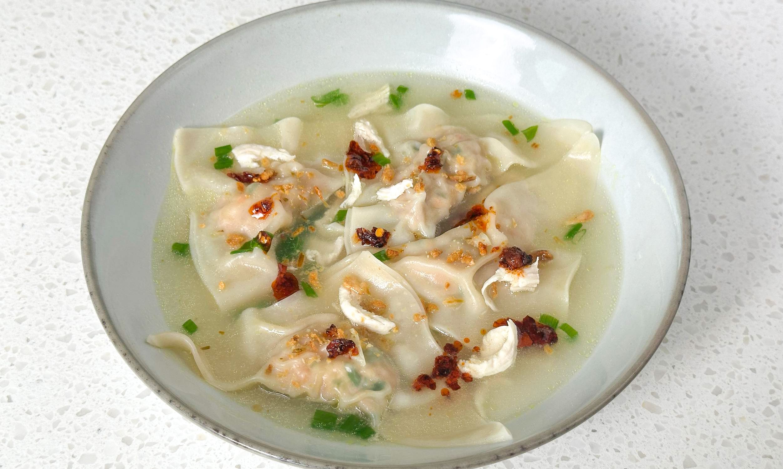 Pork and Shrimp Molo Soup