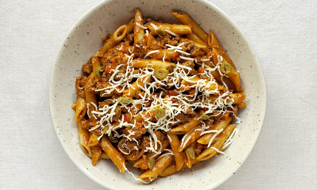 Beef Kaldereta Pasta