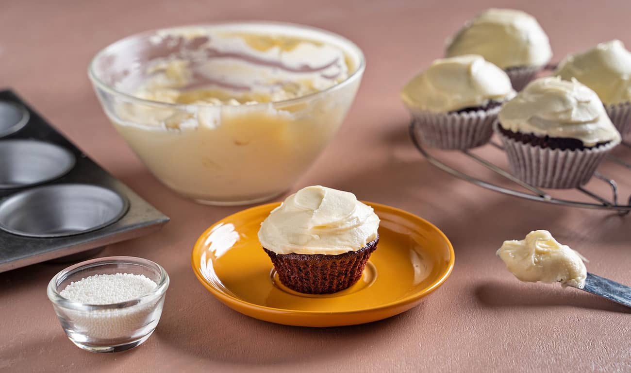 Classic Red Velvet Cupcakes