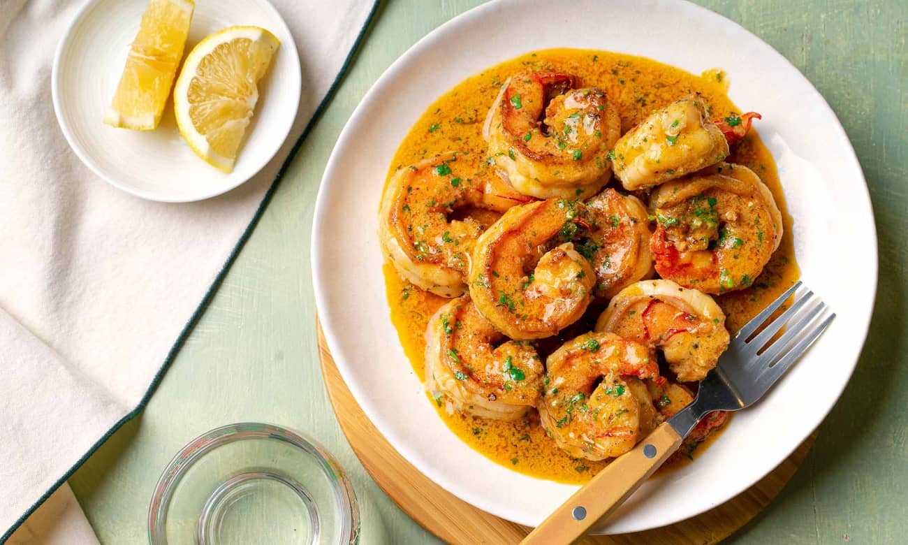 Laksa Butter Prawns