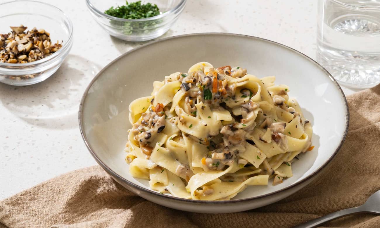 White Mushroom Ragù Bolognese