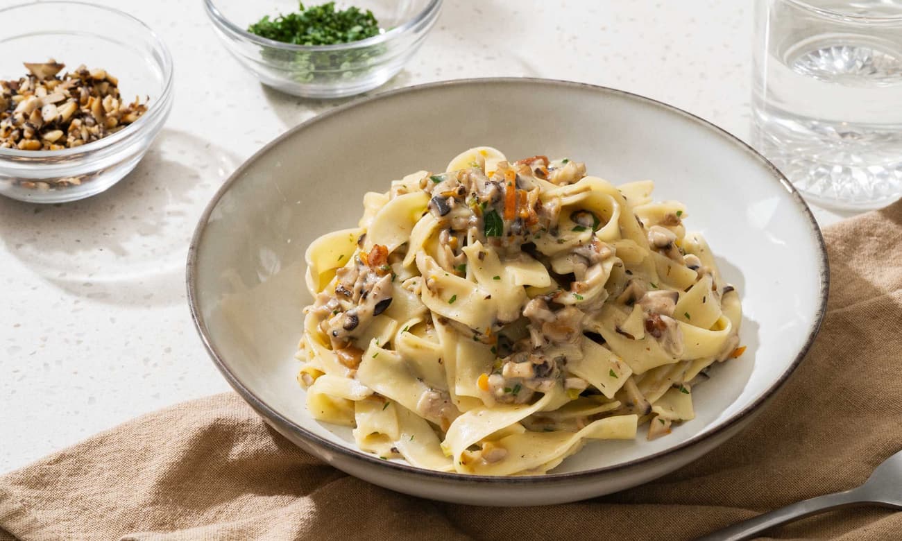 White Mushroom Ragù Bolognese