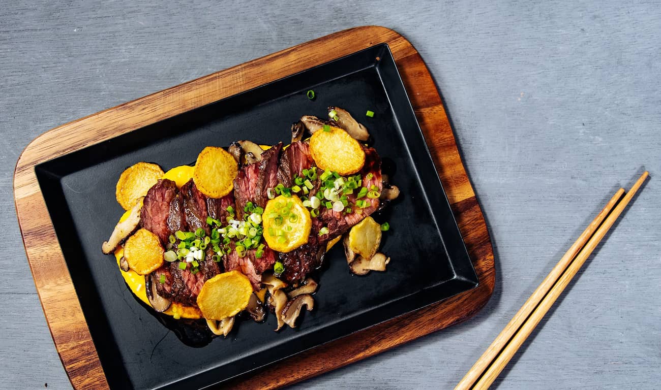 Ooma-Inspired Hanger Steak