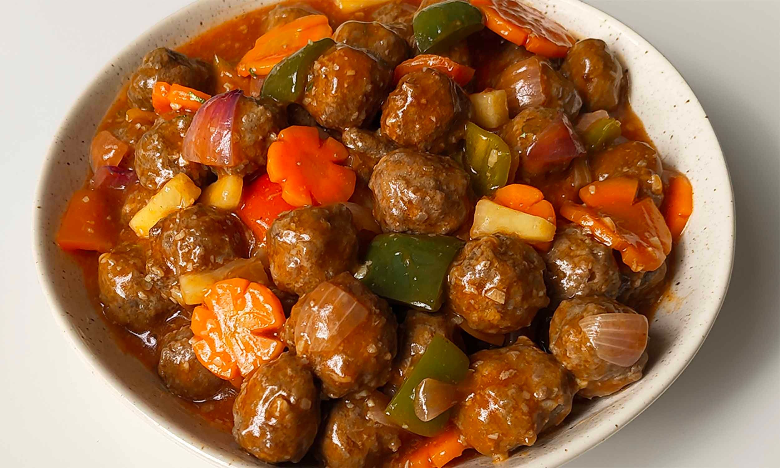 Sweet and Sour Bola Bola