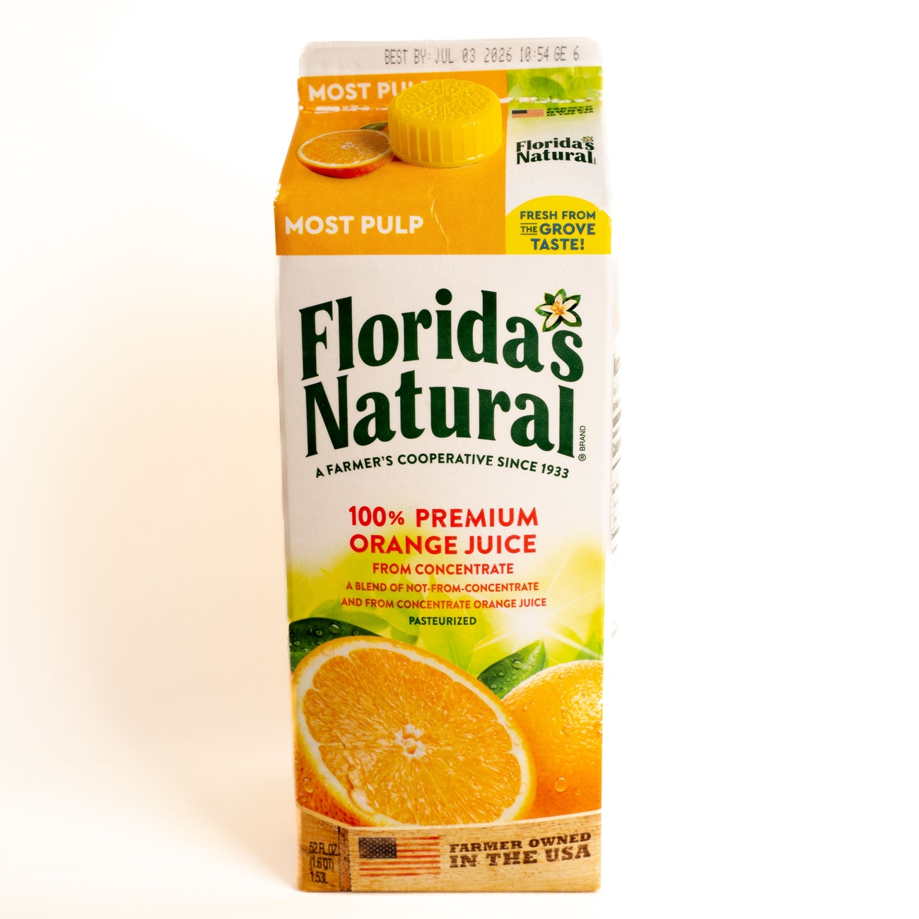 Florida's Natural Orange Juice - Most Pulp