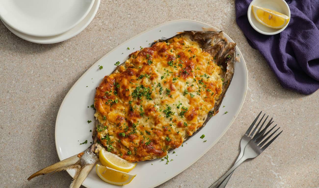 Three Cheese Baked Bangus