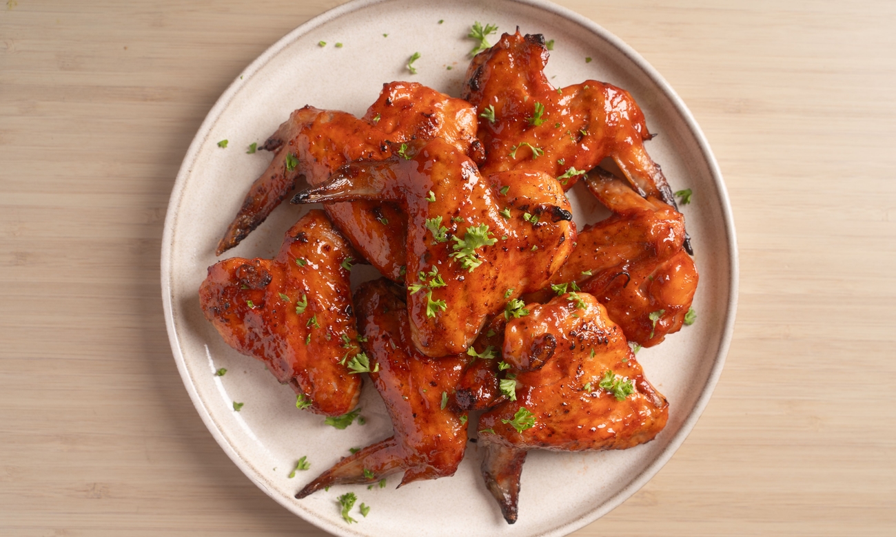 Banana Ketchup-Glazed Chicken Wings