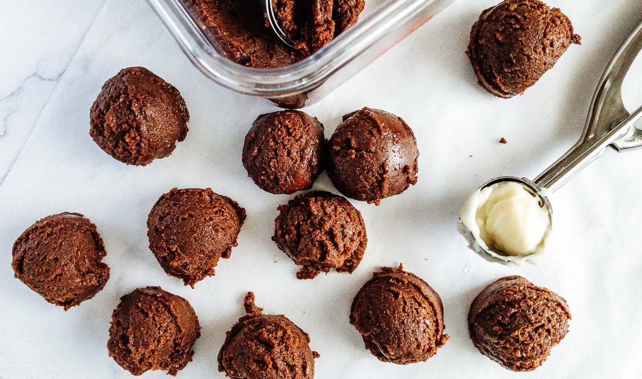 Chocolate Mochi Cookies