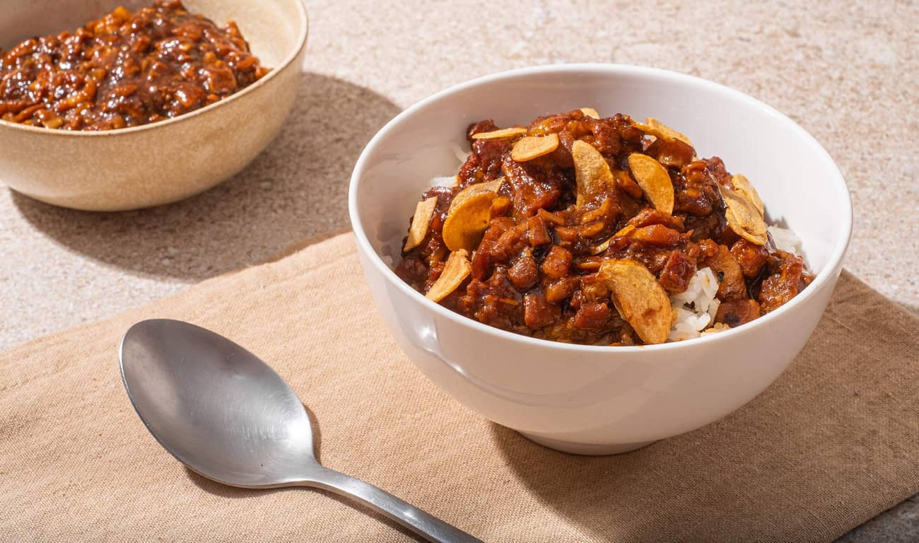 Minced Pork Adobo, Lu Rou Fan-Style