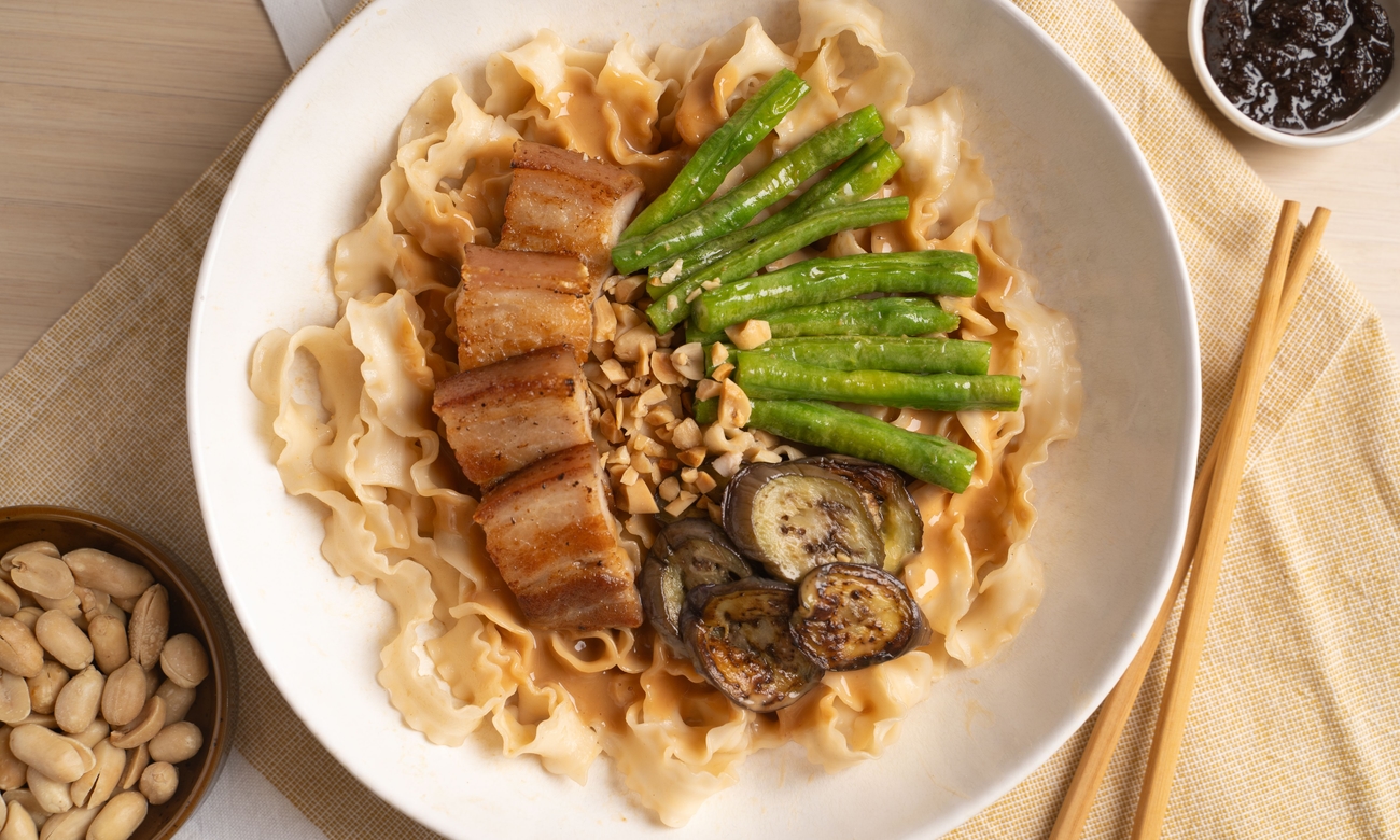 Kare Kare Peanut Noodles