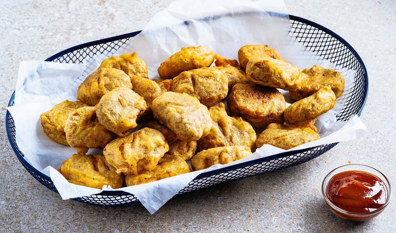 No-Meat "Chicken" Nuggets