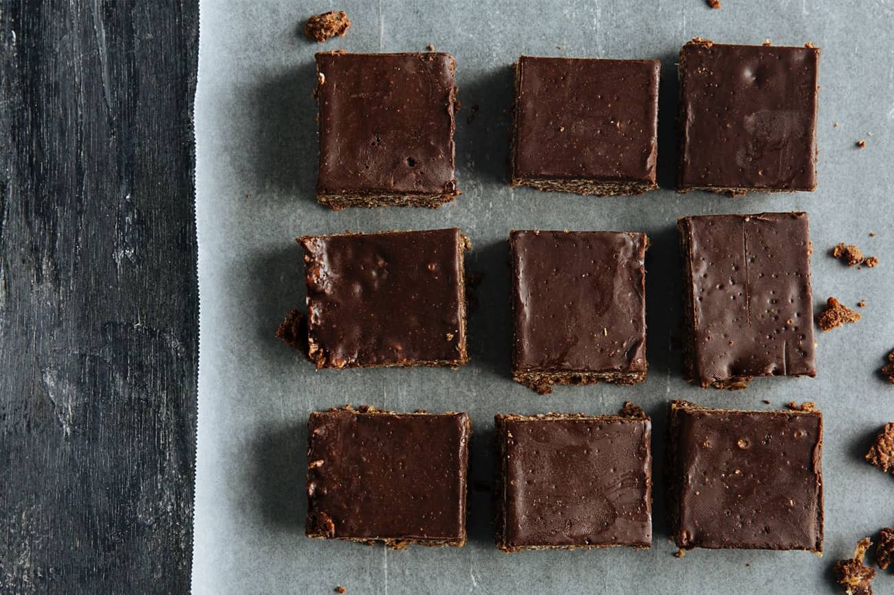 No-Bake Champorado Pinipig Fudge